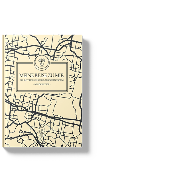 Buch oder auch Memorykeeper "Meine Reise zu mir" des Verlages Schoenwald und Oosten