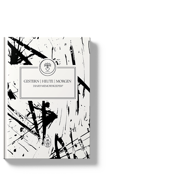GESTERN - HEUTE - MORGEN | DIARY-MEMORYKEEPER©: Einzigartiges Reflexions-Tagebuch